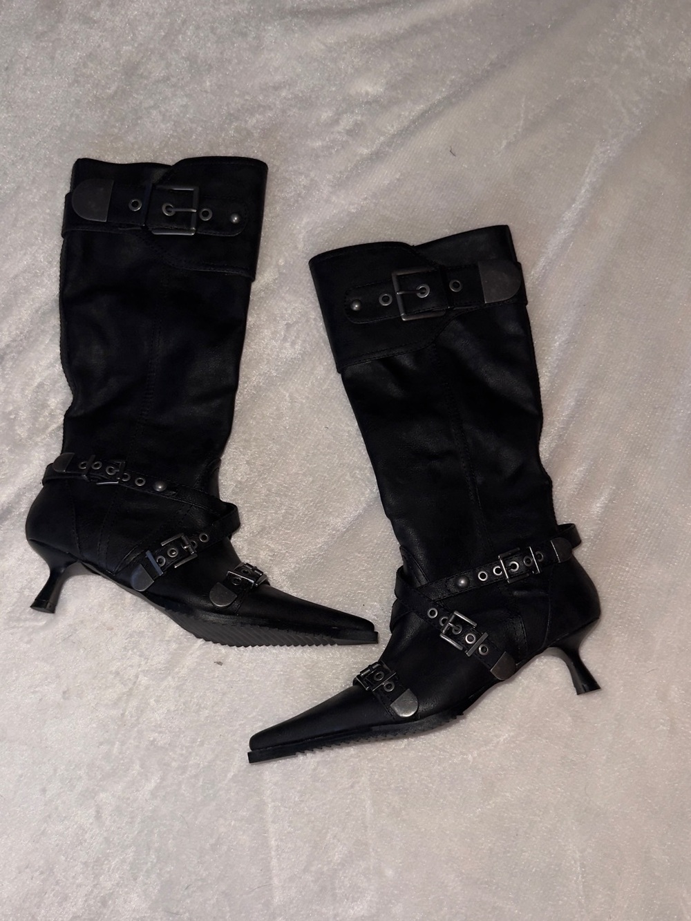 Dolls Kill Outro Buckle Boot Darker Wavs